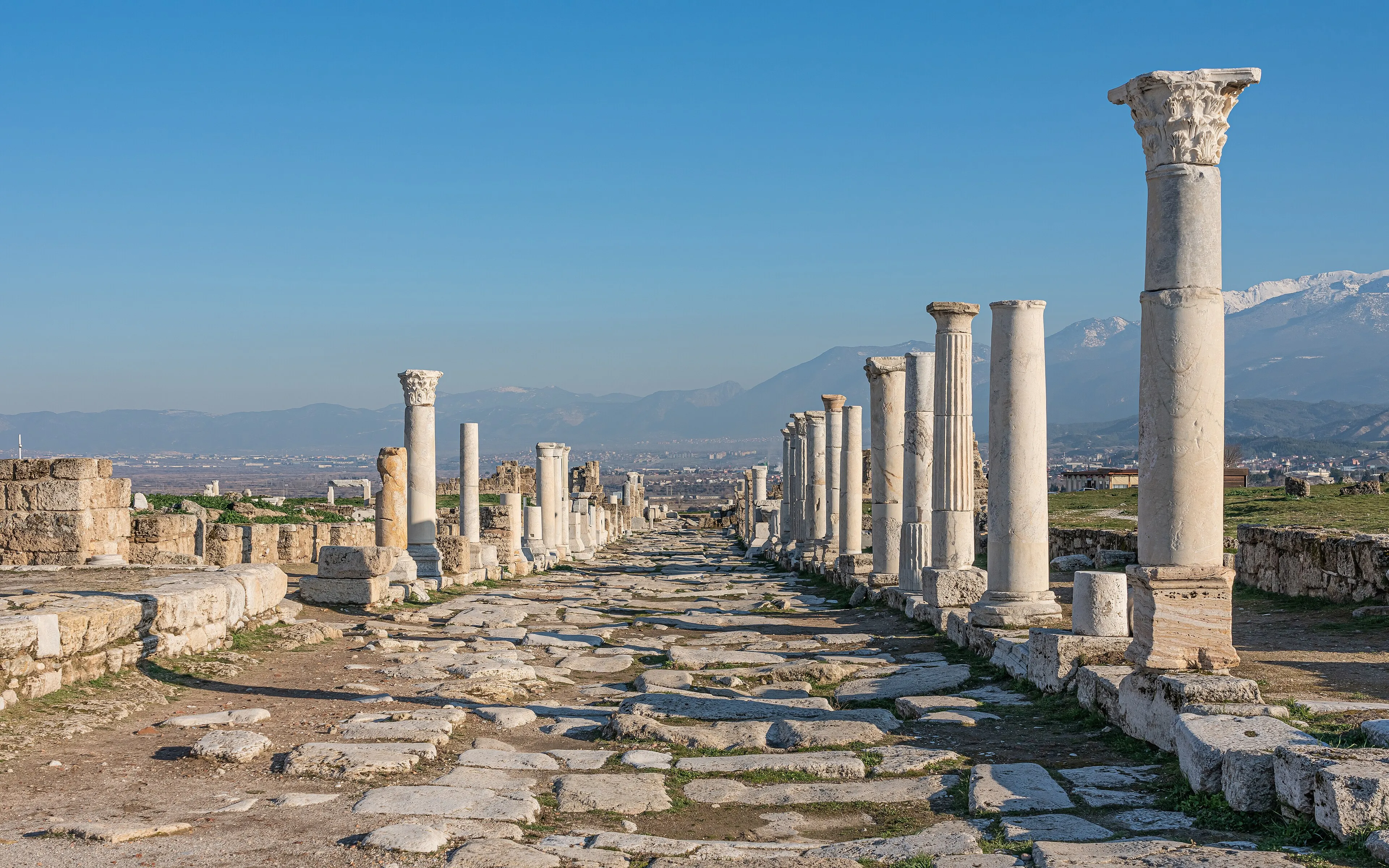 Colonnaded street in Laodicea