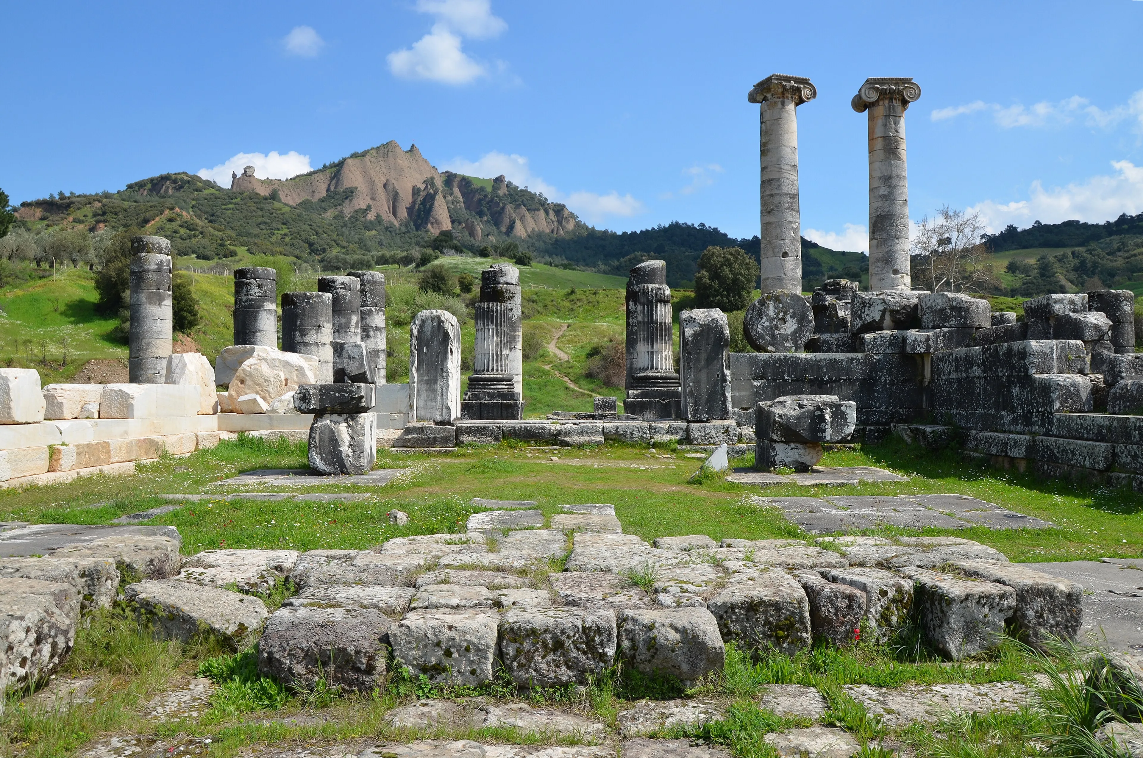 The temple of Artemis